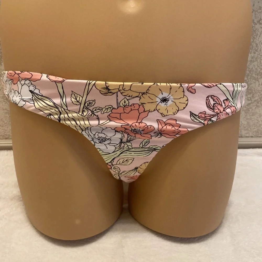 Dippin' Daisy's Yellow Crisscross Bikini with Floral Bottom